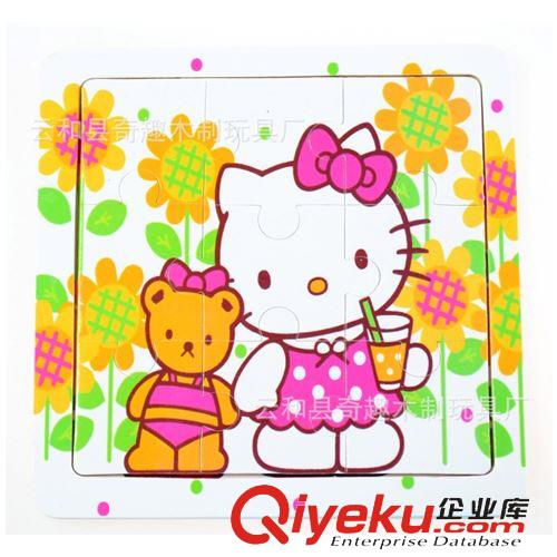 拼圖拼板 廠家直銷 益智早教小拼圖 開發智力拼板 木制9片小拼圖 卡通拼圖原始圖片2