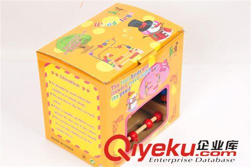 串珠、繞珠 木制繞珠玩具 三線花鳥繞珠架 寶寶早教玩具 幼兒益智玩具 批發原始圖片3