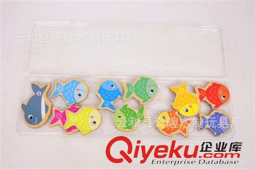 釣魚系列 3歲兒童手動認(rèn)知玩具 學(xué)校小店玩具 海洋生物 趣味長竿釣魚玩具