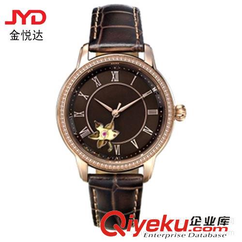 機械表 廠家專業(yè)生產(chǎn) 新款 品牌 皮帶全自動機械男士手表 月相功能 防水原始圖片2