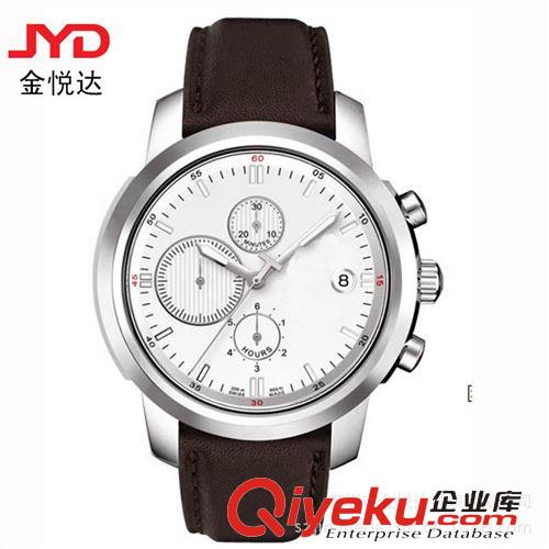 機械表 廠家直供應(yīng) 六針 多功能機械表男表 不銹鋼gd商務(wù)表 50米防水原始圖片2