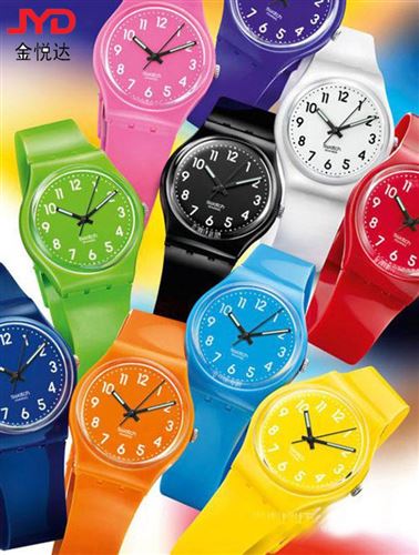 廠長(zhǎng)特別推薦 SWATCH 款式PVC廣告手表 禮品促銷低價(jià)表 全球流行 廠家供應(yīng)定做