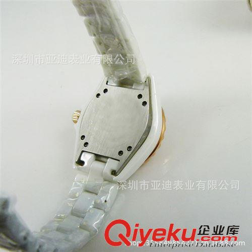 禮品手表 新款時尚韓版手表 陶瓷女表時裝表羅馬女士白色防水手表批發(fā)原始圖片3