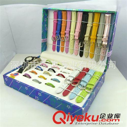 禮品手表 禮品禮盒套裝手表 多色彩虹手表 gd生日禮品表