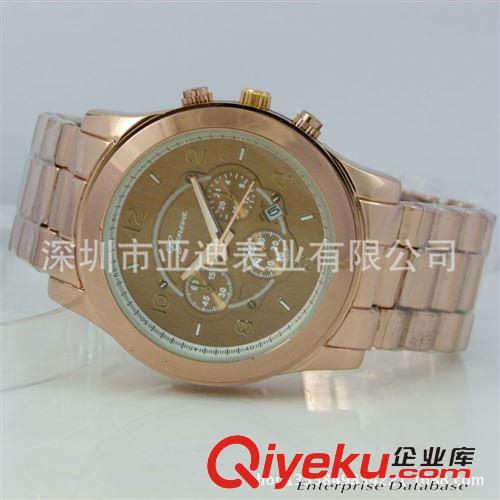 OEM外貿(mào)手表 批發(fā)帶鉆無鉆帶日歷手表 2015外貿(mào)新款日內(nèi)瓦時(shí)尚女士手表 女款