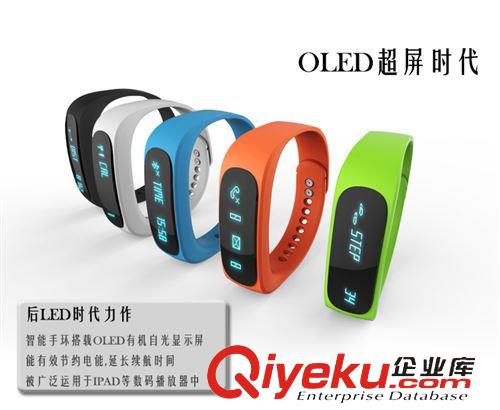 現(xiàn)貨專區(qū) E02智能藍牙手環(huán) 防水智能手表腕帶運動睡眠計步 LED兼容安卓原始圖片2