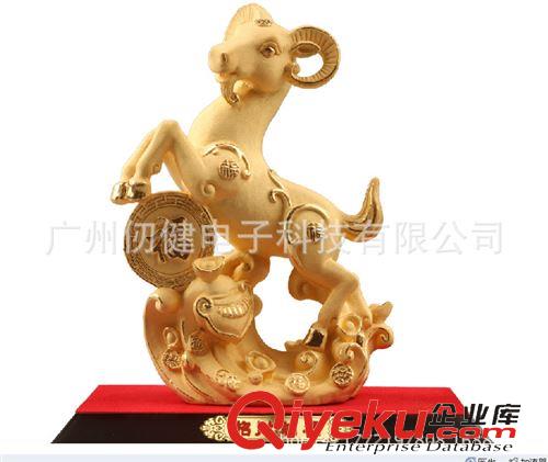 商務保險銀行禮品 絨沙金工藝品羊擺件生肖羊 新年賀歲禮品 新春吉祥 各種擺件批發