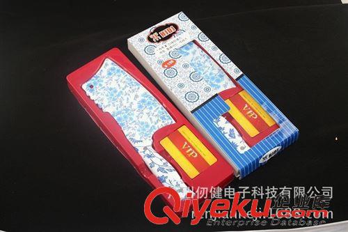 廚房用品 280克重青花瓷菜刀 廚房用刀 會銷禮品江湖地?cái)倧S家直銷價(jià)小禮品原始圖片3