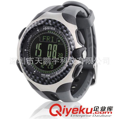 塑膠表殼 批發(fā)+定做明銳BMingo多功能戶外登山釣魚氣壓計溫度計高度計步表原始圖片2