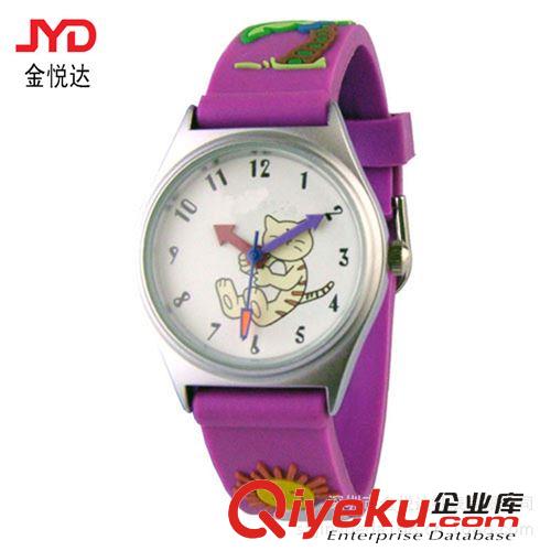 新款兒童卡通手表 源頭廠家供應(yīng) cdjPVC廣告兒童手表  swatch 小孩促銷禮品表原始圖片3