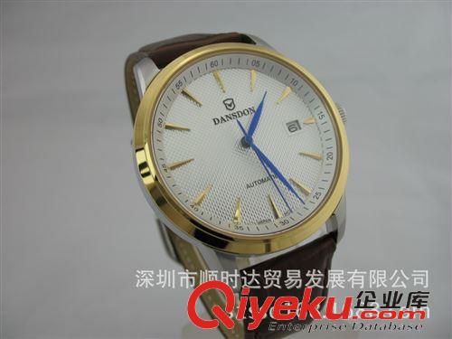 不銹鋼表 廠家現貨供應 gd進口機械手表 男士手表 手表定制批發 一件代發