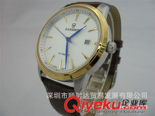 不銹鋼表 廠家現貨供應 gd進口機械手表 男士手表 手表定制批發 一件代發