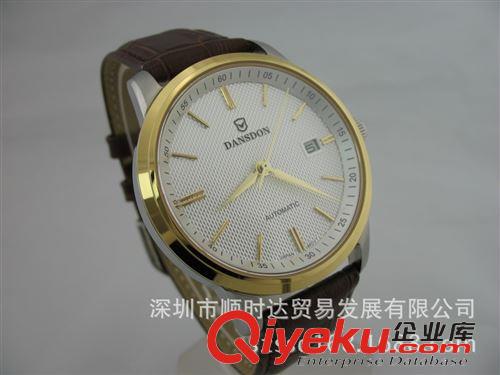 不銹鋼表 廠家現貨供應 gd進口機械手表 男士手表 手表定制批發 一件代發