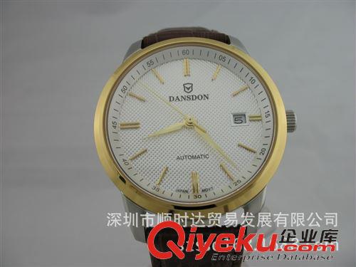 不銹鋼表 廠家現貨供應 gd進口機械手表 男士手表 手表定制批發 一件代發