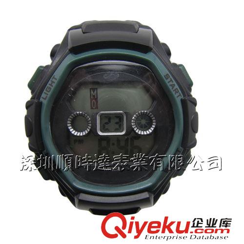 LCD電子表 深圳丹士頓鐘表廠加工定制LCD塑膠手表，長期現貨供應淘寶網商