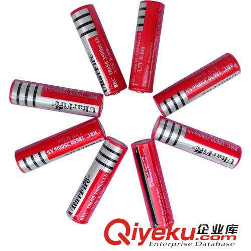 電筒系列 廠價銷售 鋰電池 強光手電筒 大功率電筒專用充電18650充電電池紅