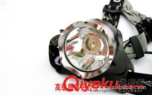 野營頭燈 CREEQ5 5W白光強光頭燈充電款 釣魚燈 露營燈 自行車車前燈原始圖片3