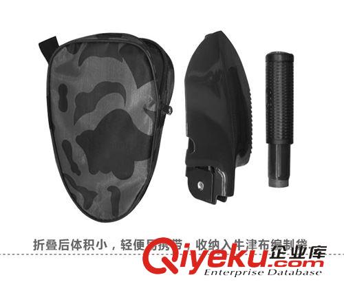 指南針系列 戶(hù)外多功能折疊小號(hào)工兵鏟 帶指南針園林鐵鍬 野戰(zhàn)鎬 三合一工具