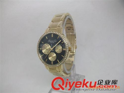 不銹鋼表 不銹鋼手表、gd女裝手表、金色女式手表、多功能全鋼表原始圖片2