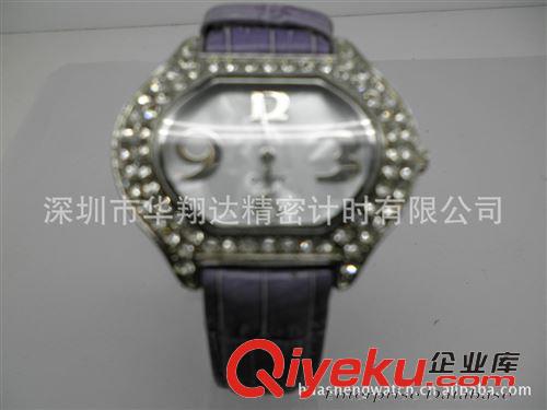 合金皮帶表 新款式鉆石66顆    潮流時尚    容易搭配衣服原始圖片3