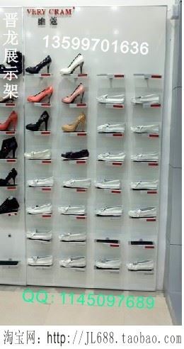 鞋架鞋墻系列 貨架廠家貨批發(fā)專賣店鞋架/UV板鞋展架鞋展示柜鞋墻板墻體貨架原始圖片3