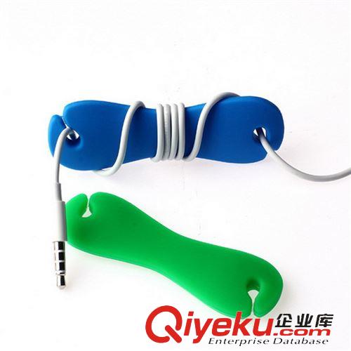 硅膠繞線器 簡單便宜硅膠集線器 便捷耳機(jī)集線器原始圖片2