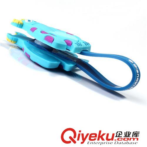硅膠繞線器 動(dòng)物形滴膠硅膠集線器 便捷耳機(jī)集線器 牛頭耳機(jī)線集線器原始圖片3