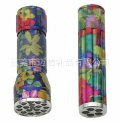 迷彩色產(chǎn)品 邁騰時尚包花手電筒,led手電筒，小手電筒