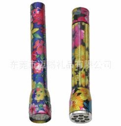 迷彩色產(chǎn)品 邁騰時尚包花手電筒,led手電筒，小手電筒原始圖片2