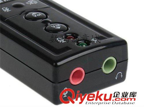 聲卡 USB2.0外置聲卡 7.1聲卡 立體聲聲卡 免驅動電腦聲卡原始圖片3