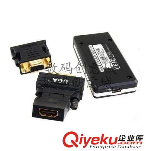 轉(zhuǎn)換器、切換器 USB轉(zhuǎn)DVI /VGA/HDMI轉(zhuǎn)接器 轉(zhuǎn)換器 多顯示器拓展器 分屏器原始圖片2
