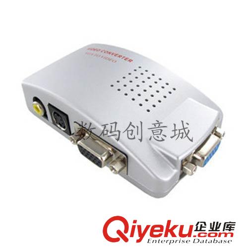 轉(zhuǎn)換器、切換器 電腦PC to TV電視 VGA轉(zhuǎn)AV視頻轉(zhuǎn)換器 VGA轉(zhuǎn)S端子 PC轉(zhuǎn)TV轉(zhuǎn)換器原始圖片2