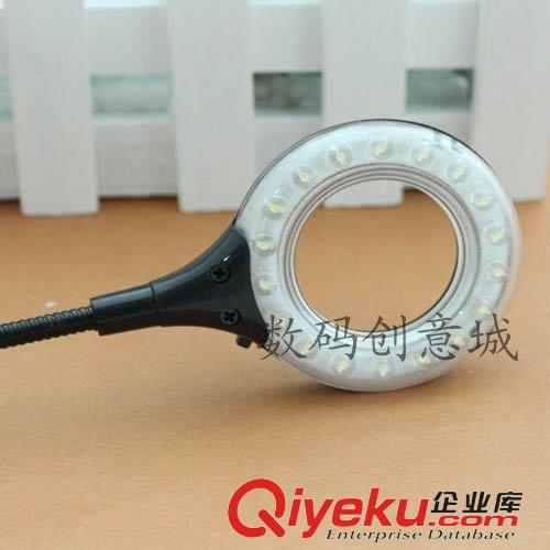 USB燈 {qg}價 USB 18LED燈帶放大鏡 護眼燈 USB閱讀燈原始圖片2