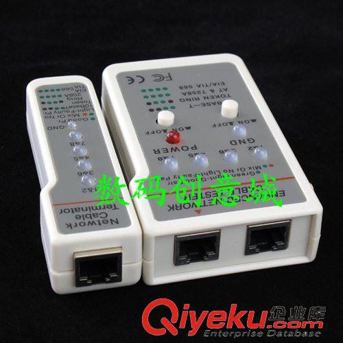 網絡測試設備 多功能網絡電纜測試儀 網線測線儀 帶9LED燈網絡檢測儀原始圖片3