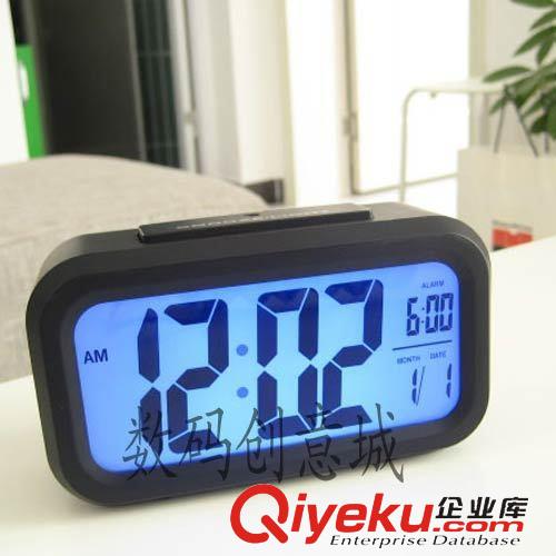鬧鐘、臺鐘 HSD128A 投影時鐘 LED時尚鬧鐘 夜光萬年歷投影溫度