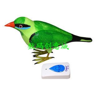 其他生活電器 小鳥依人無線門鈴 鳥叫聲擺設(shè)門鈴 遙控開關(guān)門鈴 家用數(shù)碼門鈴原始圖片3