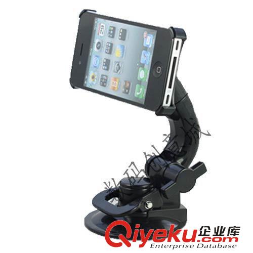 其他蘋果配件 360度旋轉(zhuǎn) iphone5/4s手機(jī)架 迷你車載手機(jī)支架 車載GPS導(dǎo)航支架