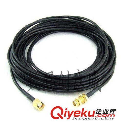 電腦連接線 RG174饋線 路由器wifi天線 延長線 3米 RP-SMA公轉(zhuǎn)母 5條起批原始圖片2