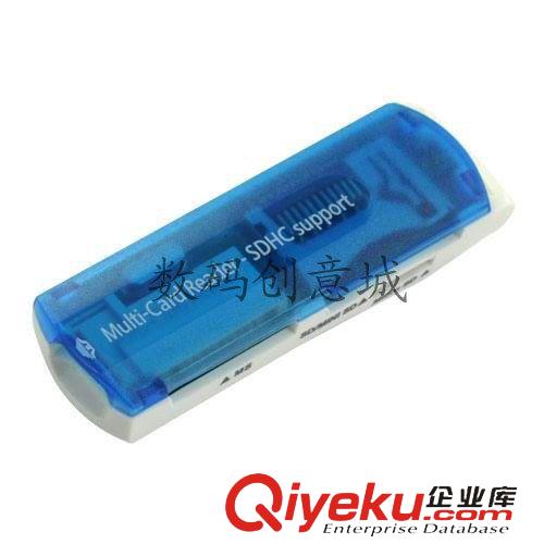讀卡器 USB2.0多合一 小飛船讀卡器 Mic SD M2 SDHC 記憶棒 TF讀卡器