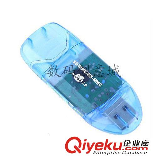 讀卡器 USB2.0讀卡器 SD/MMC MICRO SD支持SDH原始圖片2