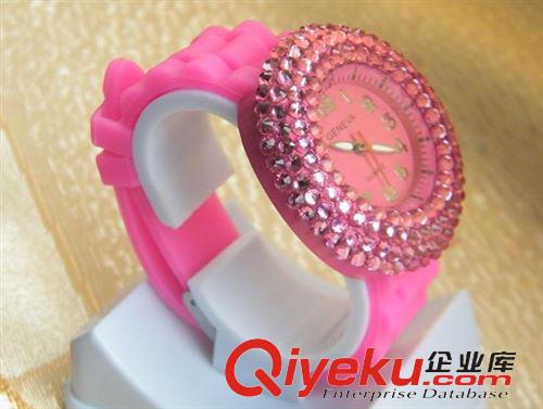 鑲鉆手表系列 新款女士專用鑲鉆熱銷 精品滿鉆表 熱銷硅膠鑲鉆表