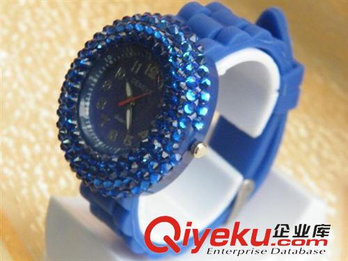 鑲鉆手表系列 新款女士專用鑲鉆熱銷 精品滿鉆表 熱銷硅膠鑲鉆表