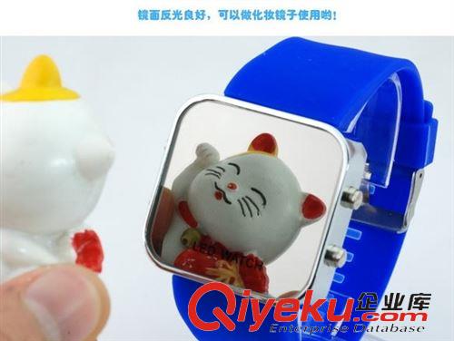 CK女士表 LED硅膠鏡子表 多色 可加印LOGO原始圖片3
