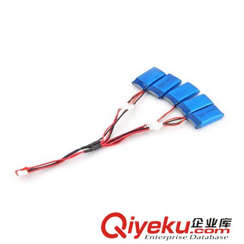 充電器/平衡充 3.7V 380MAH USB電池組充電套裝（含5個(gè)電池）原始圖片3
