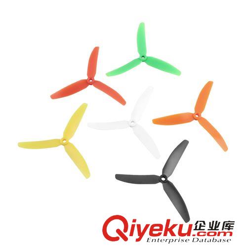 航模螺旋槳 5030正反槳 5*3 5寸3葉正反槳 三葉塑料漿 適用FPV穿越QAV250機架原始圖片2