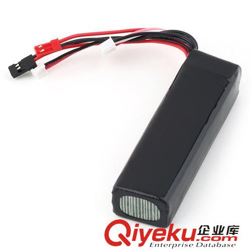 模型電池 遙控器 發(fā)射器 鋰電 電池:11.1V 2200MAH 適合FUTABA或KO 三接頭原始圖片2
