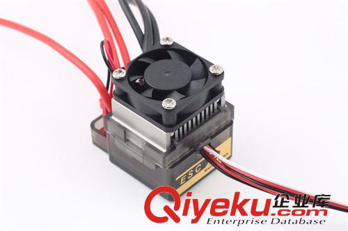 車用有刷電調(diào) 高壓版7.2-16V 320A一拖二爬山車\船雙向有刷電調(diào) 散熱風(fēng)扇原始圖片2