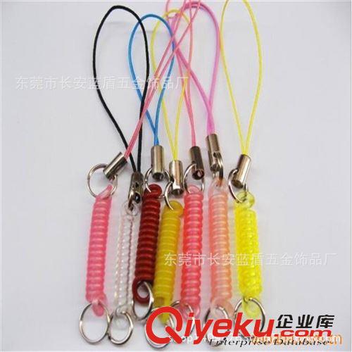 手機繩 廠家直銷塑料彈簧手機繩  辦公掛件 書寫筆彈簧原始圖片2
