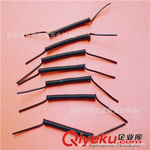 彈簧 廠家直銷黑色塑料彈簧  塑膠彈簧 彩色彈簧