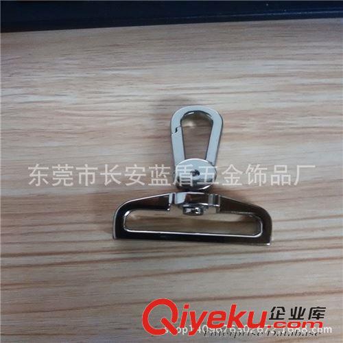狗扣   登山旅行包五金配件_壓鑄鉤扣_金屬狗扣_38MM掛電鋅合金狗扣原始圖片2